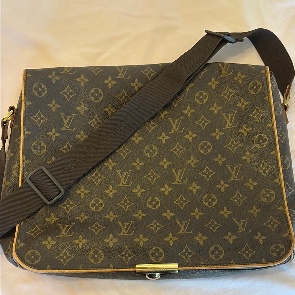 Louis Vuitton Brown Monogram Messenger Bag